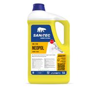 SANITEC Neopol Detergente per Lavaggio Manuale Stoviglie Agrumi Concentrato 5 Lt