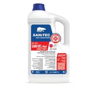 Disinfettante mani a base alcol senza risciacquo Sanitec Sani Gel Med PMC 5 lt 1