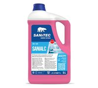Sanitec Sanialc, Detergente Concentrato Multi Superficie, 5 kg Single