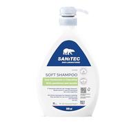 "Sanitec SOFT SHAMPOO, Shampoo Delicato per Lavaggi Frequenti, Con Pantenolo e Cheratina, Ideale per Tutti i Tipi di Capelli, Formula Dermatologicamente Testata, 600 ml"