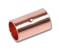 Sanitop-Wingenroth 117241 - Manicotto n. 5270, 12 mm, raccordo con due manicotti, doppio connettore, per installazione fine, rame