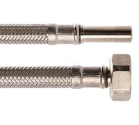 Sanitop-Wingenroth 19134 0 Flessibile, Collegamento, 10 mm x 1/2 Pollici x 300 mm | Tubo del Rubinetto, 10 mm x 1/2 Zoll x 300 mm