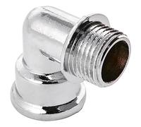 Sanitop-Wingenroth Angolo con filettatura tipo 3/8", raccordo con filettatura interna ed esterna, 90 gradi, filettatura per l'installazione fine, ottone, 161381