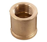 Sanitop-Wingenroth Manicotto allentato con tipo 1 '' IG | raccordo con due filettature interne | doppio connettore | raccordo filettato per installazione fine | ottone |165099