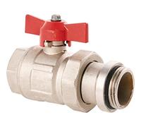 Sanitop-Wingenroth Wiroflex, Valvola a sfera, Distributore blocco, 1 pezzi, 1 pollici X 1 pollici, 26065 7