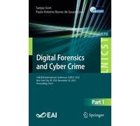 Sanjay Goel Digital Forensics and Cyber Crime (Tascabile)