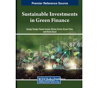 Sanjay Taneja Sustainable Investments in Green Finance (Copertina rigida)