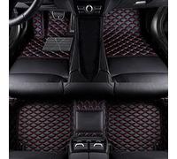 SANJSJHXJ Tappetini Auto per Mercedes Benz CLA Shooting Brake 2020-2023 2024 2025, Pelle PU Tappetino Tappetini Auto Tappetini Auto Personalizzati Impermeabile Antiscivolo, Black And Red