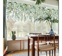 SanKristo Verde Vite Fiore Adesivo Murale, Decalcomanie Murali Autoadesive di Piante,Foglie, Uccelli, Decorazioni Muro di Sfondo per la Camera da Letto, il Soggiorno l'ufficio il Divano e la TV.