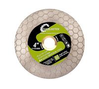 SANLEETEK Disco Diamantato 105mm Dischi Taglio Diamantati Design Esagonale per Gres Piastrelle Ceramica Marmo Pietra Artificiale Quarzo