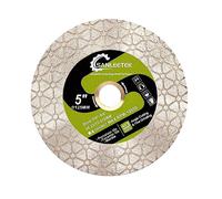 SANLEETEK Disco Diamantato 125mm Dischi Taglio Diamantati Design Triangolare per Piastrelle di Ceramica Porcellanato Marmo Pietra Artificiale Quarzo