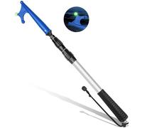 SANLIKE Gancio Telescopico per Barca, Mezzo Marinaio in Alluminio per l'attracco Accessori per Barche, Telescopico con Perline Luminose intermedi da 64 a 140 cm