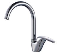 Sanlingo Design Cucina Miscelatore Monocomando Lavello Rubinetto Doccetta Cromo