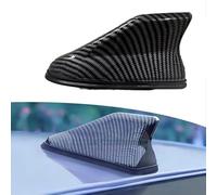 SANLUFACC Antenna Pinna Squalo Auto per BMW 1 Series E87 (5door) 2004 2005 2006 2007 2008 2009 2010, Impermeabile e Antipolvere Tetto Antenna di Ricezione del Segnale Accessori Auto,Carbon Fiber