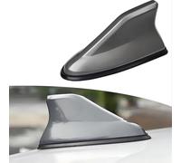 SANLUFACC Antenna Pinna Squalo Auto per BMW 1 Series E87 (5door) 2004 2005 2006 2007 2008 2009 2010, Impermeabile e Antipolvere Tetto Antenna di Ricezione del Segnale Accessori Auto,Grey