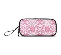 sanluoli Affascinante Peach Floral Nylon Grande Matita Sacchetto di Grande Capacità Astucci Per Ragazze Cancelleria Borsa per Ufficio Teen Boys