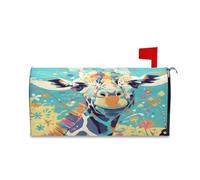 sanluoli Asthetic Green Peach Rose Drop - Coperture decorative per cassetta postale autunnale divertente per il giorno della commemorazione, 52,8 x 64,5 cm