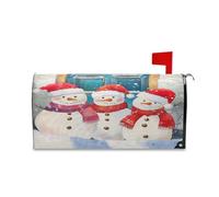 sanluoli Asthetic Green Peach Rose Drop Coperture decorative per cassette postali estive carino pasquale coperture magnetiche standard 52,8 x 64,5 cm