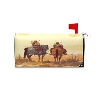 sanluoli Asthetic Green Peach Rose Drop Decorative Mailbox Wraps Magnetic per Halloween Carino Mardi Gras Caselle Postali Coperture Magnetiche 52,8 x 64,5 cm