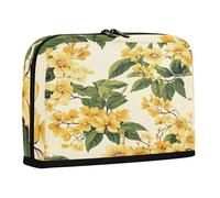 sanluoli Astuccio per matite di grande capacità, borsa per il trucco, robusta cancelleria organizer per adolescenti forniture per scuole superiori Thailandia Golden Shower Tree Beauty Flowers