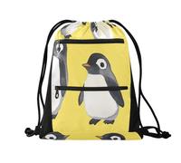 sanluoli Borsa da calcio con coulisse borsa da spiaggia per palestra con tasche in rete per bottiglia d'acqua 45,7 x 33 cm