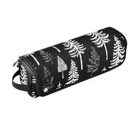 sanluoli Borsa da viaggio per utensili per capelli e tappetino resistente al calore, impermeabile, organizer da viaggio per ferri da stiro, piastre da stiro, ferri arricciacapelli, design bianco e
