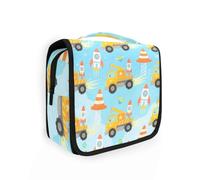 sanluoli Colorato Boho Pattern appeso formato da viaggio articoli da toeletta per gli uomini con gancio, borsa snack portatile di design per accessori da viaggio per le donne zaino in spalla, cartone