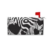 sanluoli Copertina per cassetta postale di San Valentino Musica Safari per l'inverno Unico Halloween Mailbox Covers 52,8x64,5 cm Caja de correos