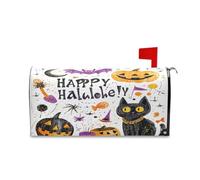 sanluoli Copertura magnetica per cassetta delle lettere di Halloween spaventosa di Halloween per divertimento estivo per il giorno di San Patrizio 45,7 x 52,6 cm copertura para buzon