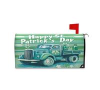 sanluoli Copertura per cassetta della posta del giorno di San Patrizio per il Memorial Day Fun Memorial Day Copertura per cassetta postale 52,8 x 64,5 cm Caja de correos