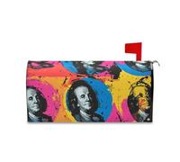 sanluoli Copertura per cassetta postale con uomini europei di colore, per l'inverno, unica per il giorno di San Patrizio, 52,8 x 64,5 cm