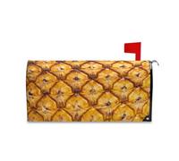 sanluoli Coperture decorative per cassette postali magnetiche per San Valentino con texture a pelle di frutta e ananas, 52,8 x 64,5 cm