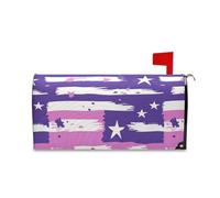 sanluoli Coperture magnetiche per cassette postali in stile scandinavo con bandiera americana, per il Ringraziamento, 45,7 x 52,6 cm, Caja de correos