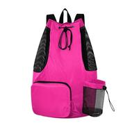 sanluoli Deep Peach tinta unita pura pianura escursionismo coulisse zaino campeggio borsa con tasche impermeabile