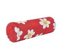 sanluoli Full Moon - Cuscino per cuscino in memory foam con cerniera (prop1), supporto per il collo sotto ginocchia, caviglia e piede, comfort - White Bloom San Valentino