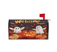 sanluoli Nightmare Halloween Unico Zucca Postale Copertura per Primavera Carino San Valentino Mailbox 45,7 x 52,6 cm Cover para buzon