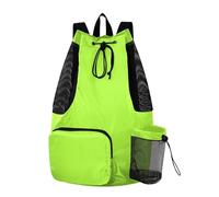 sanluoli Verde Giallo Tinta Unita Pura Pianura Coulisse Zaino Per Le Donne Degli Uomini Stringa Indietro Borsa Con Porta Bottiglia D'acqua