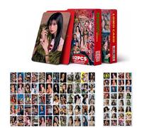 Sanmatic K-Pop LOMO - Set di 92 biglietti e adesivi per occhi di gatto, set classico per fan, adolescenti, regali per feste e pensierini