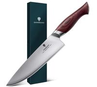 SANMEIHO Coltello da Chef Giapponese 20cm Affilatissimo, Coltello da Cucina Lama