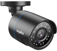 SANNCE 1080P 4-in-1 Telecamera di Sicurezza IP66 CCTV AHD/TVI/CVI/CVBS Analogica Resistente Telecamera di Sorveglianza Bullet Nero 2MP per Interni/Esterni Visione Notturna da 30m