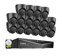 SANNCE 1080p Lite Video Monitoring Camera 16CH DVR Telecamere da sorveglianza
