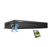 SANNCE 4K PoE NVR Videoregistratore di Sicurezza a 16 Canali, Supporta Telecamere IP HD da 8 MP/5 MP/4 MP/1080P Registrazione di Sorveglianza Sistema di Telecamere di Sicurezza con 2T Disco Rigido