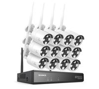 SANNCE 5MP Wi-Fi IP telecamera di sicurezza 16CH 8MP NVR audio a 2 vie esterno