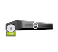 SANNCE 6MP PoE NVR 8 Canali con 1TB HDD, Videoregistratore supporta solo Telecamere SANNCE PoE IP 6MP/5MP/4MP/3MP/2MP HD, non Supporta Telecamere di Terze Parti, Rilevamento di Persone e Veicoli