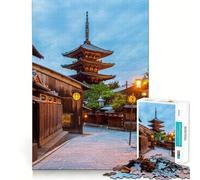 Sannen Zaka Kyoto Puzzle da 1000 pezzi per ragazzi, gioco di logica, divertente e silenzioso, taglio liscio, regalo perfetto (38x26cm)