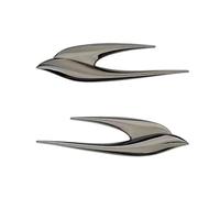 SANNIFA Auto Stemmi per Opel Grandland Grandland X Bj. ab 2017,Tronco Logo 3D Anteriore Posteriore Adesivo Alfabeto Distintivo Sostituire Emblem Sticker Stemmi e Decorazioni per Auto,Black