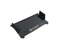 SANNITOU Auto Pelle Tappetino Bagagliaio per Smart Fortwo 453 2015 2016 2017 2018 2019,su Misura Vasca Baule Tappeto Antiscivolo Tappetino Copri Baule Fodera Interni Accessori