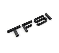 SANNITOU Auto Stemmi per AUDI A7 A1 A2 A3 A4 A5 A6 TFSI,Tronco Logo 3D Anteriore Posteriore Adesivo Alfabeto Distintivo Sostituire Emblem Sticker Stemmi e Decorazioni per Auto