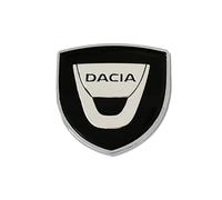 SANNITOU Auto Stemmi per Dacia Jogger Duster Spring Sandero Logan Lodgy Dokker, Tronco Logo 3D Anteriore Posteriore Adesivo Alfabeto Distintivo Sostituire Emblem Sticker Stemmi e Decorazioni per Auto