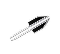 SANNITOU Auto Stemmi per Renault Clio 4 Clio 5 2013-2023 2024, Tronco Logo 3D Anteriore Posteriore Adesivo Alfabeto Distintivo Sostituire Emblem Sticker Stemmi e Decorazioni per Auto,Black